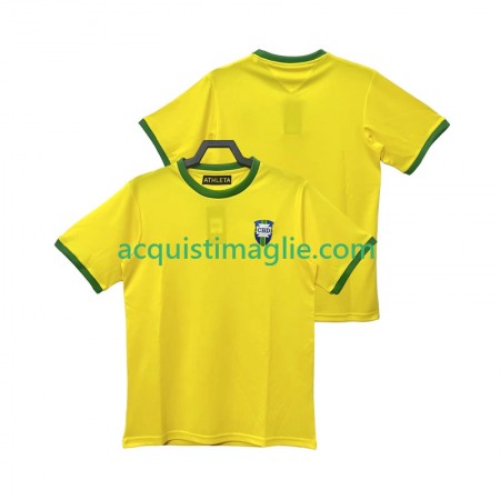 Divisa di Calcio Brasile 1970 Retro Prima